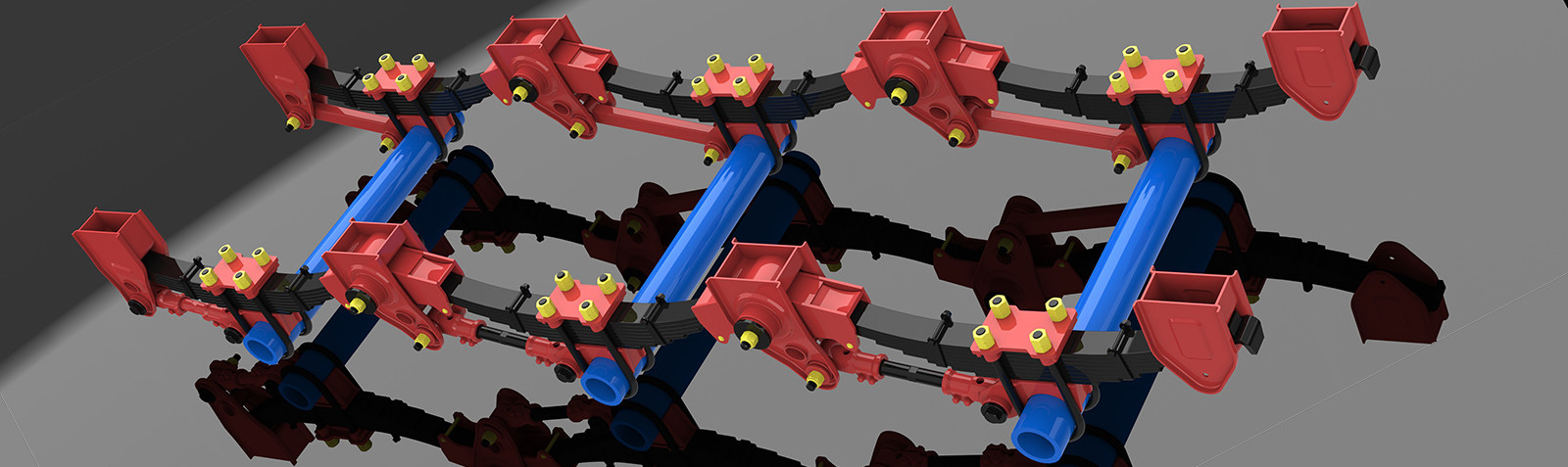 کیفیت بهار برگ تریلر کارخانه